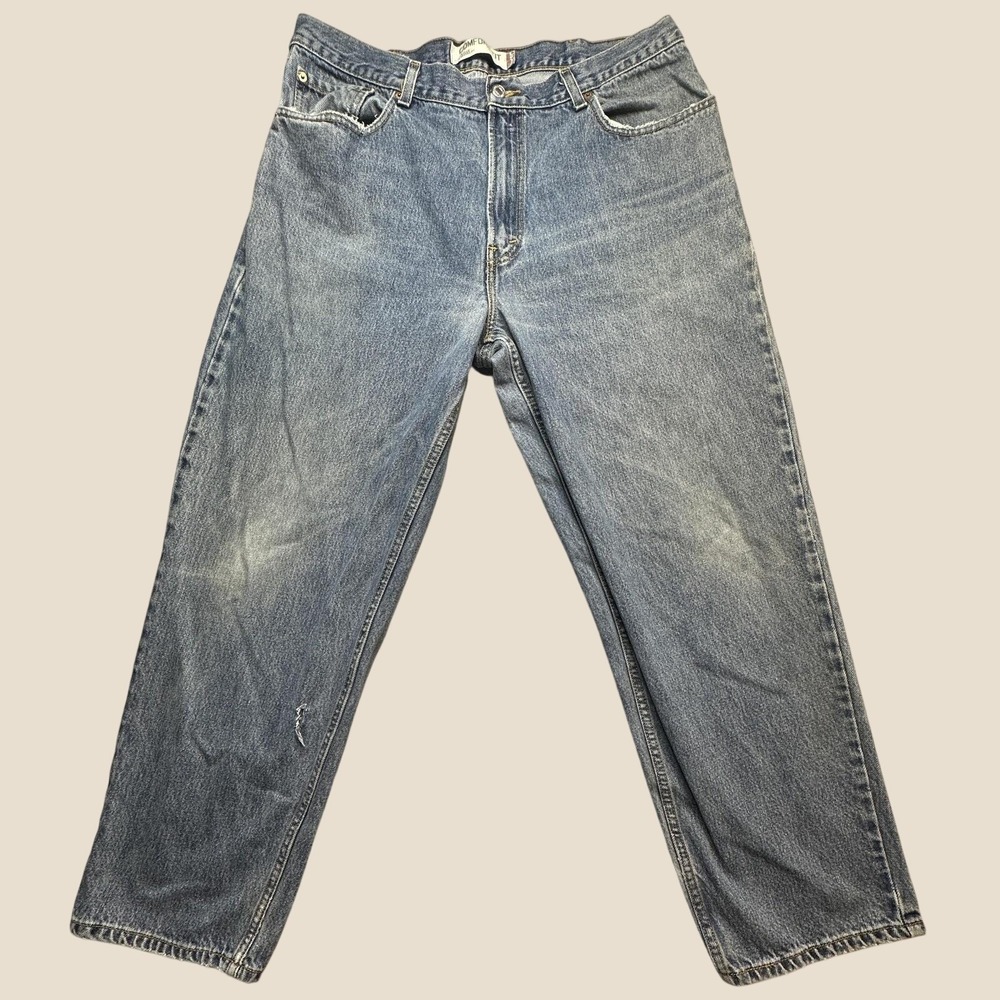 Vintage Levi's 560 Jeans Mens 38x30 (36x29) Comfort Fit Blue Tapered Leg Denim
